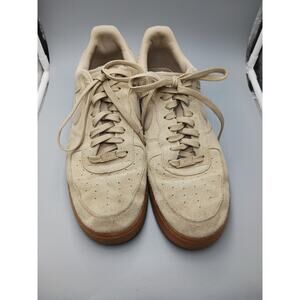 Nike AF1 Shoes Khaki Tan Suede Men's Size 13